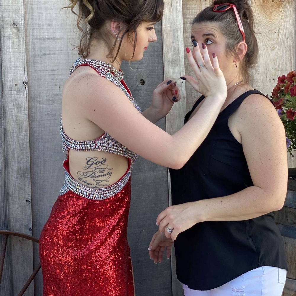 Red Prom Dress - Picture 4 of 6